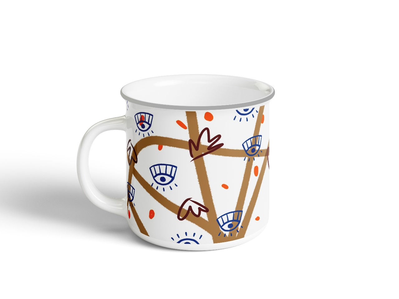ENAMEL MUG - Ojos