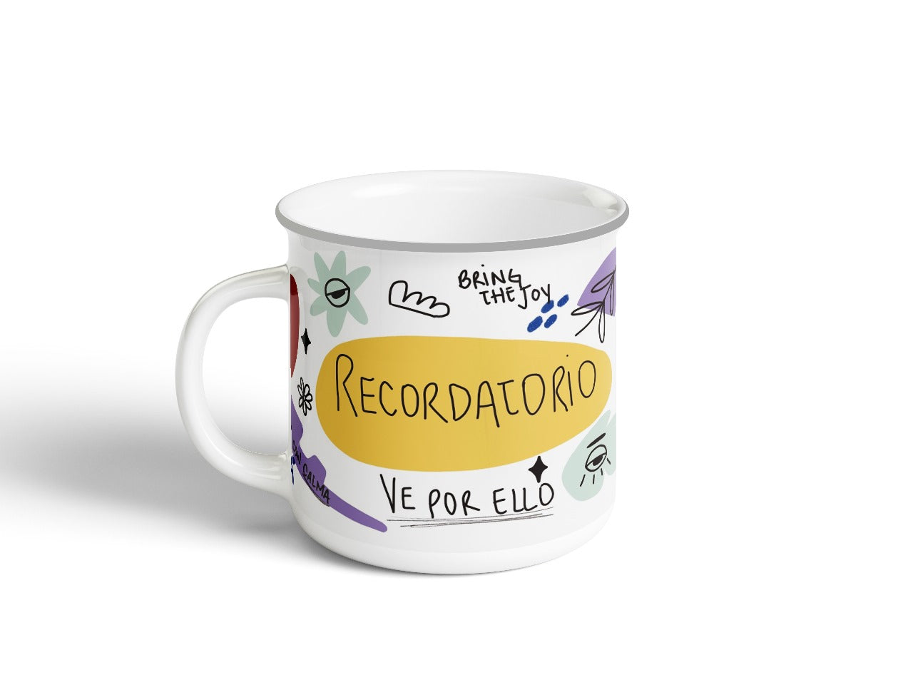 ENAMEL MUG - Recordatorio del día
