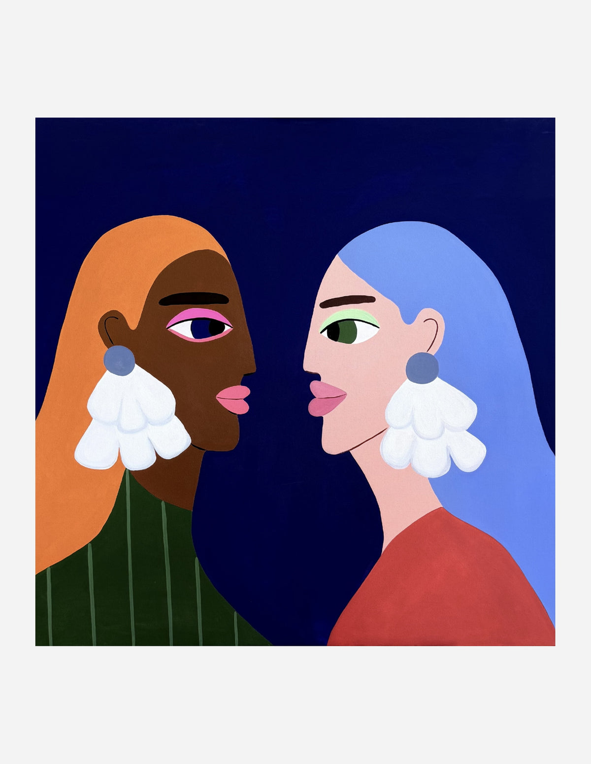 Espejo Vivo — Original Painting, 2026
